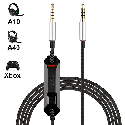#ad 3.5mm Gaming Headset Replacement Audio Cable Cord for Astro A10 A40 A30 A50 2M $11.48