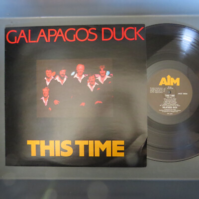 #ad Galapagos Duck This Time VINYL LP NM USED SHLP 4565 AU $20.00