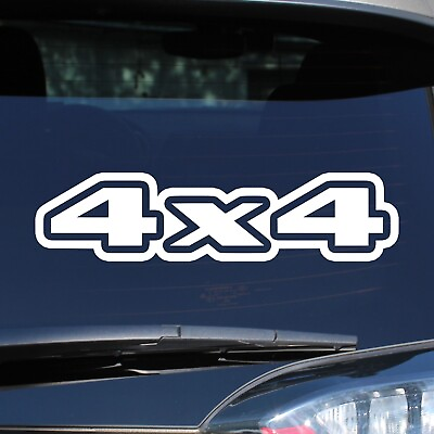 #ad 4x4 Sticker Buy 1 Get 1 Free Off road 4WD Decal BOGO $4.34