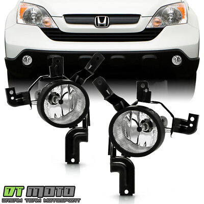 #ad For 07 09 Honda CRV CR V Bumper Fog Lights Lamp LeftRight 2007 2009 Aftermarket $32.99