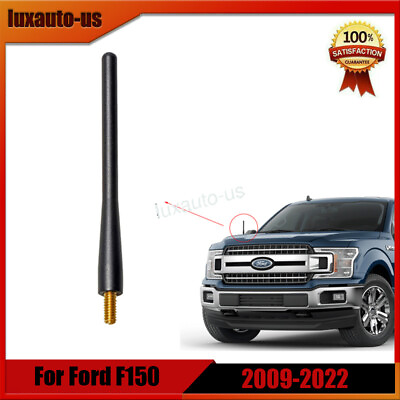 #ad For Ford F 150 F150 2009 2021 4.7quot; Short Black Antenna Mast Radio AM FM $9.99