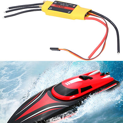 #ad 50A 2‑Way Brushless ESC Electronic Speed Controller Parts For RC Boat Model $20.33