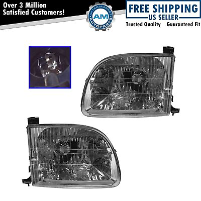 #ad Headlight Set Left amp; Right For 2000 2004 Toyota Tundra TO2502129 TO2503129 $60.73