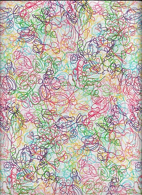 #ad #ad 45quot; 100% cotton blenders and abstract fabric $7.99