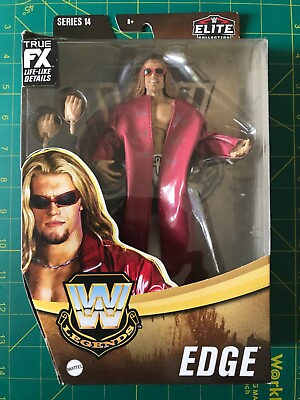 #ad WWE Legends Elite Collection Edge Action Figure Series 14 Wrestling Mattel NEW $27.99