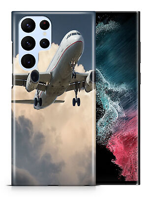 #ad CASE COVER FOR SAMSUNG GALAXY AIRPLANE AIRCRAFT FLYING IN AIR AU $13.95