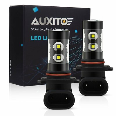#ad AUXITO H10 9140 9145 LED Fog Driving Light Bulb DRL 6000K Super Birght White DRL $9.64