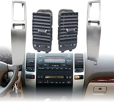 #ad 2PCS Dashboard Air Vent Sensor Penal For Toyota Land Cruiser Prado J120 2003 09 $76.52