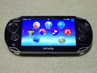 #ad PS Vita PCH 1000 PCH 1100 Crystal Model Console only used $98.99