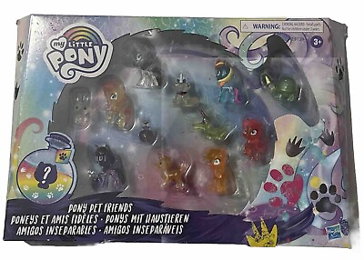 #ad New Hasbro MY LITTLE PONY Pony Pet Friends 12 Pack Year 2020 $19.89