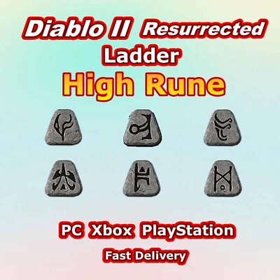 #ad Diablo II Resurrected Ladder S6 ⚡ Ber Jah Lo Ohm Vex Sur Ist D2R SC PC Xbox PS $1.00
