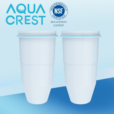 #ad AQUA CREST ZR 017 Filter Replacement for Zero Water® Water Filter ZR 017® 2 $24.99