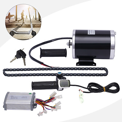 #ad 48V 1000W Brush Motor Controller Conversion Kit for Electric Bicycle ATV Ebike $123.00