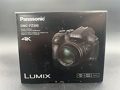 #ad Panasonic LUMIX DMC FZ300 12.8MP DSLR Camera Black with Leica 25 600mm f2.8 $424.99