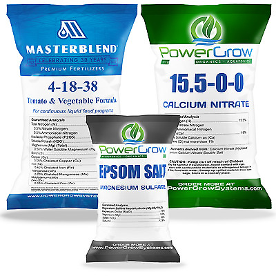 #ad MASTERBLEND 4 18 38 Fertilizer Official MASTER BLEND ® COMBO KIT 2.5 Pounds $23.99