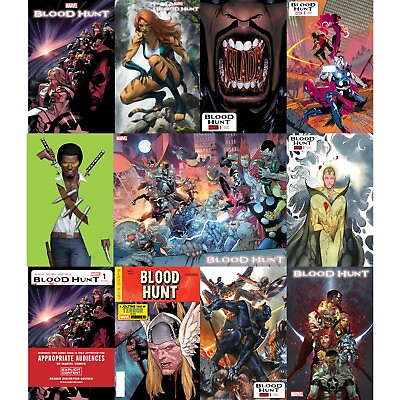 #ad Blood Hunt 2024 1 Variants Marvel Comics COVER SELECT $14.88