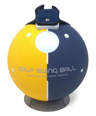 #ad 5 Lb. Golf Swing Trainer Ball Assist Posture Correction Teaching Blue amp; Yellow $59.99