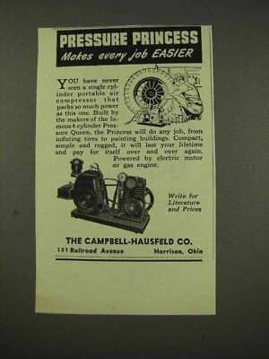#ad 1949 Campbell Hausfeld Air Compressor Ad $19.99
