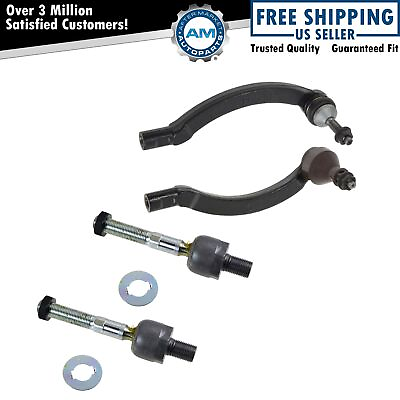 #ad Tie Rod End Inner Outer LH RH Set of 4 for Volvo S60 S80 V70 New $53.75