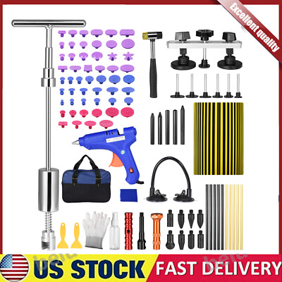 #ad #ad Car Paint Dent Repair Tool Puller Remover Kit Lifter Dint Hails Damage Kit $46.99