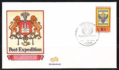 #ad Germany 1978 cover SST Philatelie Bochum6 Sonderstempel Werbeschau großtauschtag $1.00