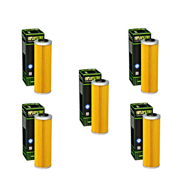 #ad Hiflofiltro HF650 Oil Filter 5 Pack KTM 450 505 950 990 1050 1090 1190 1290 $35.95