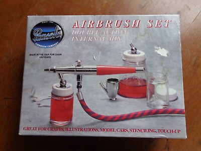 Vintage Paasche VL Double Action Air Brush Set Brand New In Box Made in USA $75.00