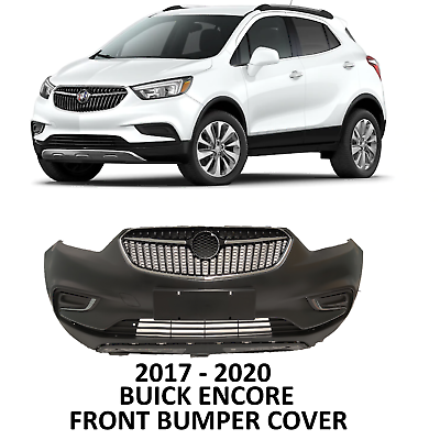 #ad 2017 2018 2019 2020 21 BUICK ENCORE FRONT BUMPER COMPLETE WITH GRILLS NEW SET $389.35