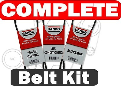 #ad Bando Drive Belt Kit For Toyota Tacoma 2.7 4 cyl A C Power Steering Alternator $39.25