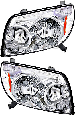 #ad For 2003 2005 Toyota 4Runner Headlight Halogen Set Driver and Passenger Side $121.39