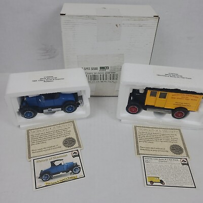 #ad National Motor Museum Mint 1924 Chevy Series H Truck 1925 Chevy K Superior Roads $13.00