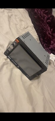 #ad Dual Double Din Touch Screen Radio And Kicker Amplifier. $120.00