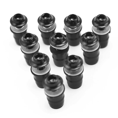 #ad 10PC Windscreen Windshield Bolt 5MM Screw Fastener Nut Expansion Fits For YAMAHA $6.54