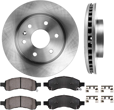 #ad Callahan Front Brake Disc Rotors and Ceramic Brake Pads Hardware Brake Kit for $199.99
