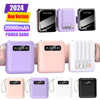 #ad Mini 20000mAh Power Bank UltraThin USB Portable External Battery Backup Charger $17.97