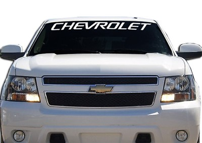 #ad 1 fits Chevrolet Chevy Windshield Banner Decal Sticker tahoe silverado 30x3quot; $8.95
