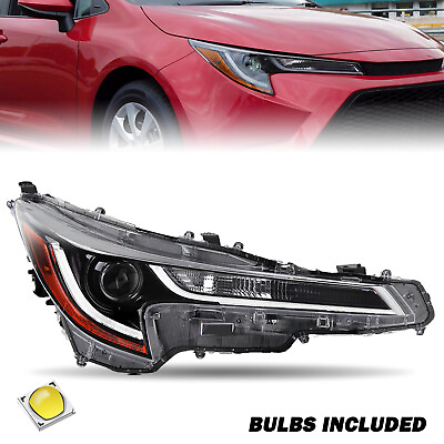 #ad For 2020 2021 2022 Toyota Corolla L LE LED Projector Right Passenger Headlight $93.99