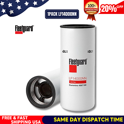 #ad Genuine Fleetguard LF14000NN Oil Filter Cummins ISX 4367100 USA $29.15