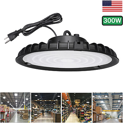 #ad 300W UFO Led High Bay Light Commercial Warehouse Industrial Factory Shop Light $35.60