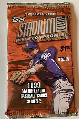 #ad 1999 Baseball Topps Stadium Club Never Compromise Pack Series 1 A Rod B5 $3.99