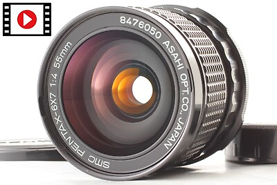 #ad 【NEAR MINT】PENTAX SMC 6x7 55mm f 4 Wide angle Lens for 6x7 67 67II II From JAPAN $179.99